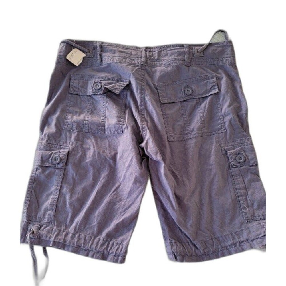 Heritage Juniors Bermuda Cargo Shorts Navy Blue 11 New W Tags - Picture 4 of 5